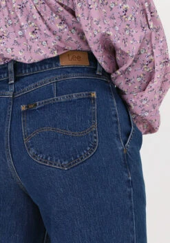 Blaue Lee Wide Jeans Stella A Line Yoke -Minus Verkaufsgeschäft 201009 3