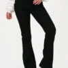 Schwarze Lee Flared Jeans Breese Flare -Minus Verkaufsgeschäft 201070 1