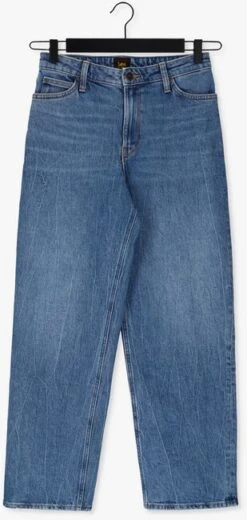 Hellblau Lee Wide Jeans Wide Leg Long -Minus Verkaufsgeschäft 201078 5