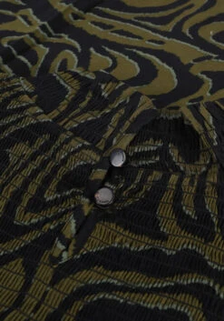 Grüne Scotch & Soda Top Printed Smocked Top Contains O -Minus Verkaufsgeschäft 201685 6