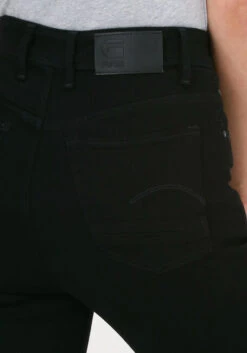 Schwarze G-star Raw Skinny Jeans Kafey Ultra High Skinny Wmn -Minus Verkaufsgeschäft 203102 3