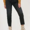 Dunkelgrau Object Mom Jeans Kila Hw Denim Jeans -Minus Verkaufsgeschäft 203166 1
