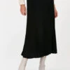 Schwarze Selected Femme Plisseeröcke Alexis Mw Midi Skirt -Minus Verkaufsgeschäft 204550 1