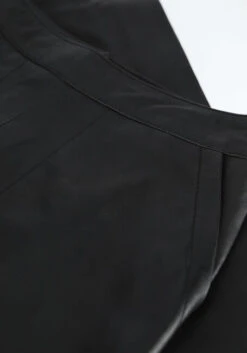 Schwarze By-bar Midirock Basic Leather Skirt -Minus Verkaufsgeschäft 204630 6