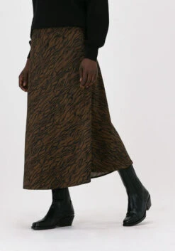 Braune Gestuz Maxirock Sigrid Gz Hw Skirt