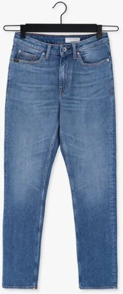 Blaue Tiger Of Sweden Slim Fit Jeans Meg -Minus Verkaufsgeschäft 205068 5