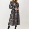 Braune Catwalk Junkie Midikleid Dr Wild Leopard -Minus Verkaufsgeschäft 205946 1