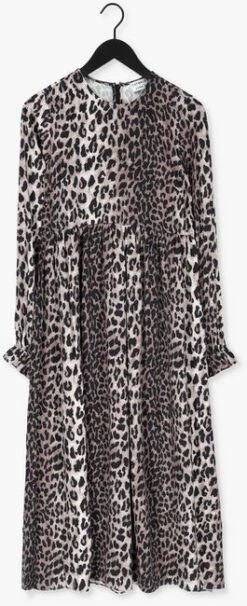 Braune Catwalk Junkie Midikleid Dr Wild Leopard -Minus Verkaufsgeschäft 205946 5