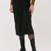 Schwarze Another Label Midirock Roseau Skirt -Minus Verkaufsgeschäft 205995 1