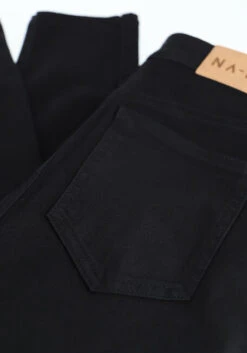 Schwarze Na-kd Skinny Jeans Skinny High Waist Raw Hem Jean -Minus Verkaufsgeschäft 206218 6