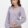 Lila Moves Bluse Wrapsina -Minus Verkaufsgeschäft 207444 1