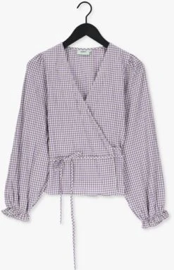 Lila Moves Bluse Wrapsina -Minus Verkaufsgeschäft 207444 5