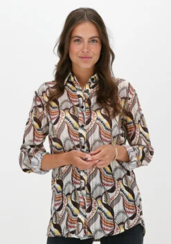Mehrfarbige/bunte Est'seven Bluse Est'bow Blouse