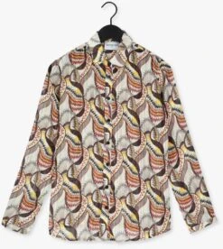 Mehrfarbige/bunte Est'seven Bluse Est'bow Blouse -Minus Verkaufsgeschäft 207626 5