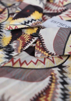 Mehrfarbige/bunte Est'seven Bluse Est'bow Blouse -Minus Verkaufsgeschäft 207626 6