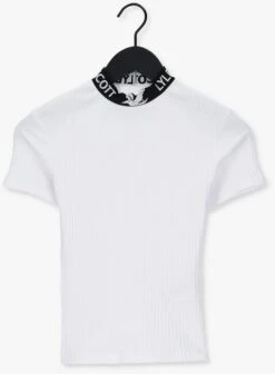 Weiße Lyle & Scott Top Branded Collar T-shirt -Minus Verkaufsgeschäft 208298 5
