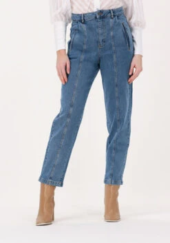Blaue Co'couture Mom Jeans Piper Wide Jeans