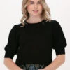 Schwarze Minus Top Liva Knit Tee