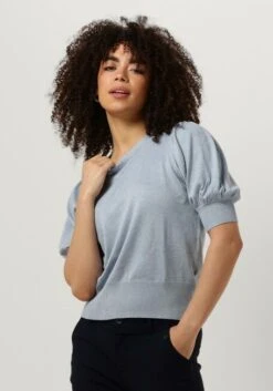 Hellblau Minus Top Liva Knit Tee