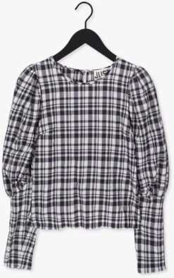 Dunkelblau Just Female Bluse Hamilton Blouse -Minus Verkaufsgeschäft 209991 5