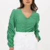 Grüne Just Female Bluse Mimi Blouse -Minus Verkaufsgeschäft 209992 1