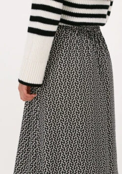 Schwarze Bruuns Bazaar Midirock Acaica Amatta Skirt -Minus Verkaufsgeschäft 210101 3