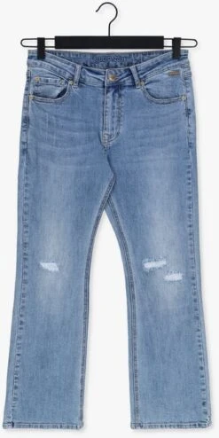 Blaue Summum Bootcut Jeans Bootcut Cropped Jeans Twill St -Minus Verkaufsgeschäft 210591 5