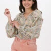 Mehrfarbige/bunte Summum Bluse Top Long Sleeve Sweet Paisley -Minus Verkaufsgeschäft 210605 1