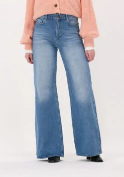 Blaue Fabienne Chapot Weite Hose Thea Wide Leg Trousers