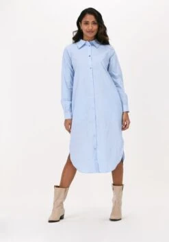 Blaue My Essential Wardrobe Midikleid Alice Long Shirt