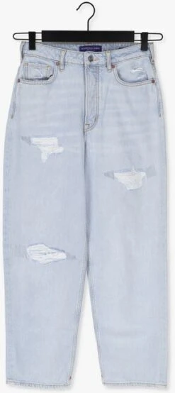 Hellblau Scotch & Soda Wide Jeans The Ripple 50's Jean -Minus Verkaufsgeschäft 213273 5