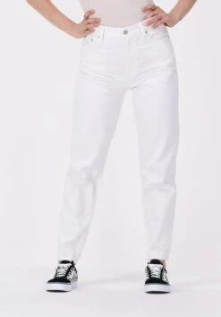 Weiße Calvin Klein Mom Jeans Mom Jean