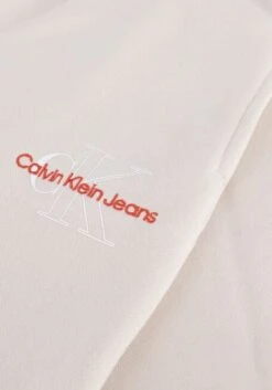 Nicht-gerade Weiss Calvin Klein Minirock Two Tone Monogram Skirt -Minus Verkaufsgeschäft 213625 6