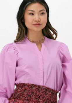 Rosane Msch Copenhagen Bluse Haddis Ls V-neck Shirt -Minus Verkaufsgeschäft 213656 3