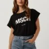 Schwarze Msch Copenhagen T-shirt Alva Organic Msch Std Tee -Minus Verkaufsgeschäft 213687 1