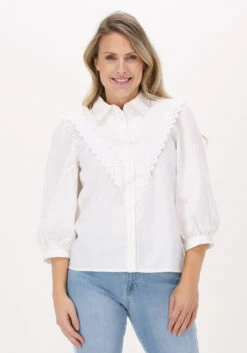 Nicht-gerade Weiss Minus Bluse Caisa Shirt