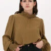 Braune Second Female Bluse Flavum Blouse -Minus Verkaufsgeschäft 214071 1