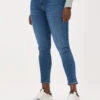 Blaue 7 For All Mankind Skinny Jeans Hw Skinny Crop -Minus Verkaufsgeschäft 214449 1