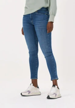 Blaue 7 For All Mankind Skinny Jeans Hw Skinny Crop
