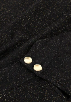 Schwarze Juffrouw Jansen Minikleid Dress Smock Sleeves -Minus Verkaufsgeschäft 214495 6