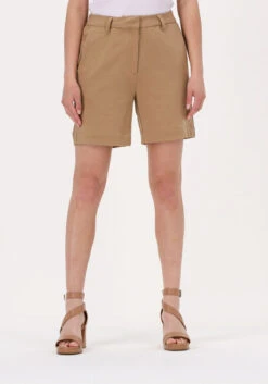 Camelfarbene Minimum Kurze Hose Liljana