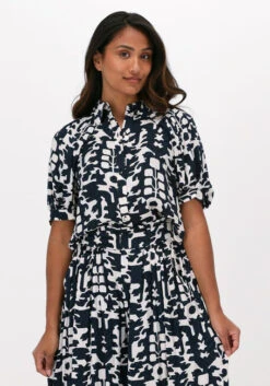 Dunkelblau Idano Bluse Joan