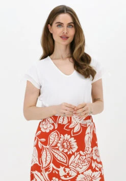 Weiße Juffrouw Jansen T-shirt Monica