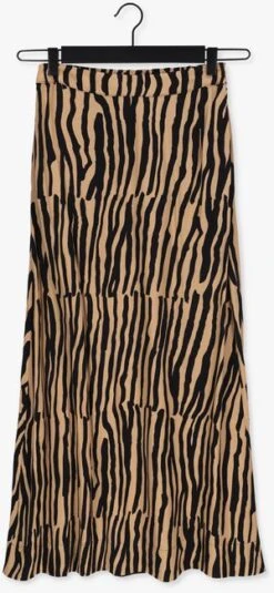 Camelfarbene Juffrouw Jansen Maxirock Celia -Minus Verkaufsgeschäft 217402 5