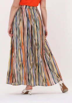 Mehrfarbige/bunte Silvian Heach Maxirock Long Skirt Merva -Minus Verkaufsgeschäft 219165 2