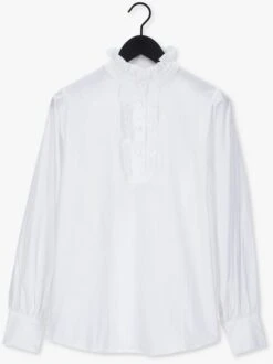 Weiße Est'seven Bluse Est’lonneke Blouse -Minus Verkaufsgeschäft 219683 5