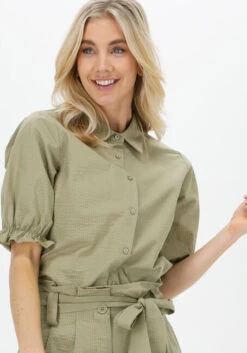 Olive Modström Bluse Panne Shirt -Minus Verkaufsgeschäft 220270 3