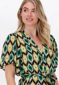 Mehrfarbige/bunte Summum Midikleid Dress Ikat Print -Minus Verkaufsgeschäft 220314 3