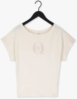 Weiße Summum Top Tee Logo Artwork Cotton Linen Jersey -Minus Verkaufsgeschäft 220325 5