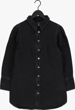 Schwarze Na-kd Minikleid Organic Denim Shirt Dress -Minus Verkaufsgeschäft 220412 5